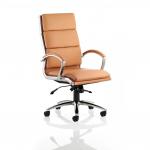 Classic Executive Chair High Back Tan With Arms EX000008