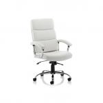 Desire High Executive Chair With Arms White EX000020