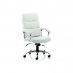 Desire High Executive Chair White With Arms EX000020