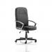 Harley Executive Chair Black Fabric With Arms EX000034