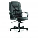 Moore Executive Black Leather With Arms EX000050