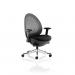 Revo Task Operator Chair Black Shell Charcoal Mesh With Arms EX000053