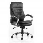 Rocky Executive Chair Black Leather High Back With Arms EX000061