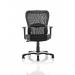 Victor II Executive Chair Black Leather Black Mesh With Arms EX000075