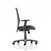 Victor II Executive Chair Black Leather Black Mesh With Arms EX000075