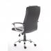 Thrift Executive Chair Black Soft Bonded Leather With Padded Arms EX000163