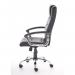Thrift Executive Chair Black Bonded Leather With Padded Arms EX000163