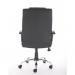 Thrift Executive Chair Black Bonded Leather With Padded Arms EX000163