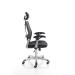 Sanderson Lite Black Executive Chair With Arms EX000176