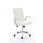 Ezra Executive White Leather EX000189