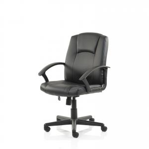 Image of Bella Executive Managers Chair Black Leather EX000192