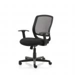 Mave Task Operator Chair Black Mesh With Arms EX000193