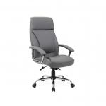 Penza Executive Grey Leather Chair EX000195