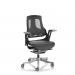 Zure Executive Chair Black Frame Charcoal Mesh With Arms EX000196