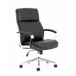 Cheap Stationery Supply of Tunis Black Bonded Leather Executive Chair EX000210 Office Statationery