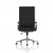 Hawkes Black PU Chrome Frame Executive Chair EX000219