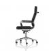 Hawkes Black PU Chrome Frame Executive Chair EX000219