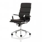 Hawkes Black PU Chrome Frame Executive Chair EX000219