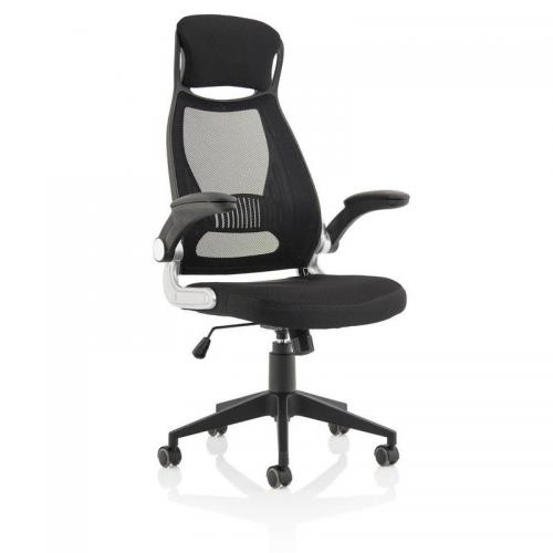 Cheap Stationery Supply of Saturn Black Mesh Chair EX000241 Office Statationery