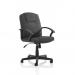 Bella Executive Managers Chair Charcoal Fabric EX000248