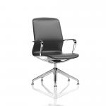 Lucia Executive Chair Chrome Frame With Chrome Glides EX000262