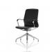 Lucia Executive Chair Chrome Frame With Chrome Glides EX000262
