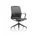 Lucia Executive Chair Black Frame With Chrome Glides EX000264