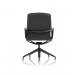 Lucia Executive Chair Black Frame With Chrome Glides EX000264