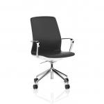 Mara Black PU White Shell Executive Office Chair EX000275