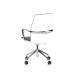 Mara Black PU White Shell Executive Office Chair EX000275