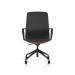 Mara Black PU Wood Shell Executive Office Chair EX000276