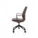 Mara Black PU Wood Shell Executive Office Chair EX000276