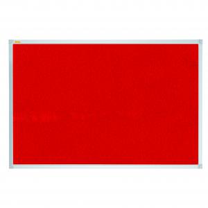 Felt Pin Board X-traLine 60 x 45 CM Red FR0033