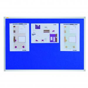 Felt Pin Board X-traLine 120 x 90 CM Blue FR0043