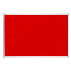 Cheap Stationery Supply of Felt Pin Board X-tra!Line&reg; 180x120cm Red FR0053 Office Statationery