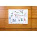 Whiteboard X-tra!Line 45 x 60 CM Non Magnetic FR0061