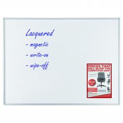 Cheap Stationery Supply of Whiteboard ECO 180 x 120cm Lacquered Steel FR0080 Office Statationery