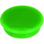 Tacking Magnet Size 13mm Adhesive Force 100g Green 10 Pieces FR0150