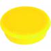 Tacking Magnet Size 24mm Adhesive Force 300g Yellow 10 Pieces FR0159