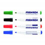 Board Markers 4 Pieces Various Colours FR0191