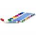 Board Markers Refillable Line Width 2-6mm 10 Pieces FR0200