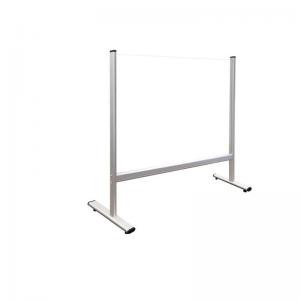 Image of Counter and Desk Protection Screen, tempered glass,100 x 65 cm FR1306