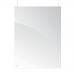 Ceiling Suspension Protection Screen, Acrylic, 80 x 65 cm FR1309