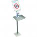 Information Display Stand with Tray, A4 format FR1316
