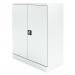 Graviti Plus Contract Stationery 1000mm 2-Door Cupboard Chalky White No Shelves GS2046