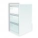 Graviti Plus Contract 3 drawer Filing Cabinet Chalky White GS2058