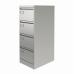 Graviti Plus Contract 4 Drawer Filing Cabinet Goose Grey GS2061