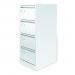Graviti Plus Contract 4 Drawer Filing Cabinet Chalky White GS2062