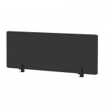 Air Desktop Screen 1200 x 400mm Black Fabric HA03060