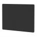 Air Screen for Back-to-Back Desk 1200 x 800mm Black Fabric HA03072